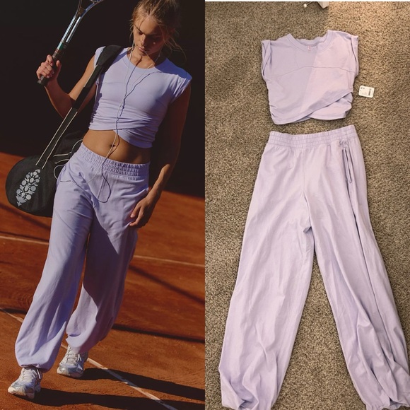 Free People Pants - Free People Hot Shot Crossover Set